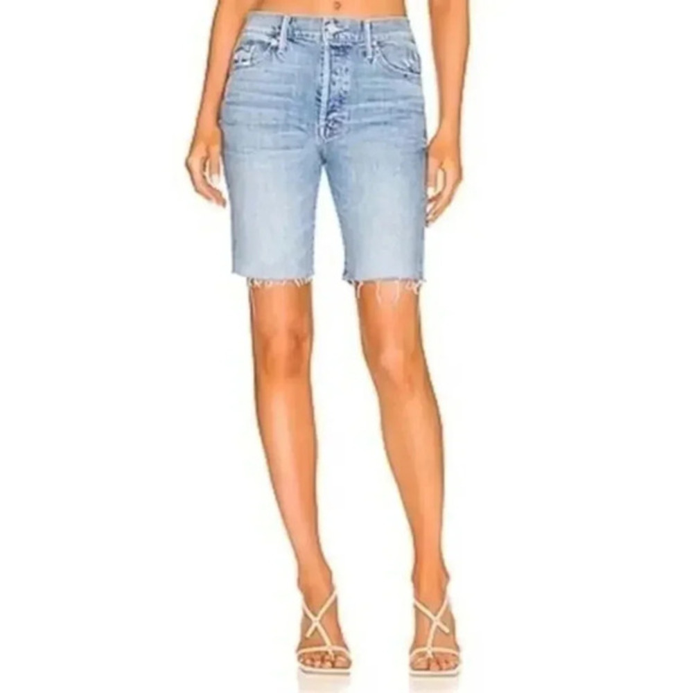 MOTHER The Trickster Short Fray in Slay It With Flowers Size 25 B402